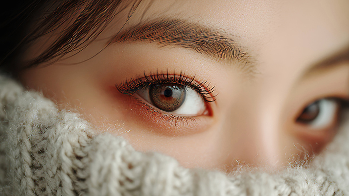 모션 사람 신체부위 위생용품 뷰티 CG 파일형식 여자 얼굴 수건 화장 촬영 피부 감싸기 컬러 뷰티풀 표정 시선 JPG 편집실사 편집이미지 의료성형뷰티