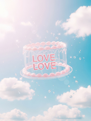 JPG 구름 편집이미지 감정 컬러 하늘 디저트 사랑 이벤트 장식 파티 케이크 축하 생일 비눗방울 설탕 이미지 풍선 이미지편집 AI컴퓨터그래픽 AI콘텐츠 자연요소 기념일 음식 컨셉 파일형식