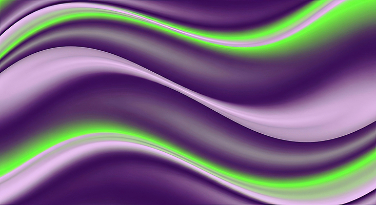 JPG 모양 편집이미지 디자인 예술 선 컬러 백그라운드 패턴 곡선 그래픽 초록색 보라색 흐름 웨이브 부드러움 이미지편집 AI컴퓨터그래픽 AI콘텐츠 컨셉 무늬 감각 파일형식