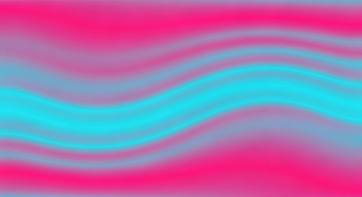 JPG 편집이미지 디자인 물결 예술 분홍색 컬러 백그라운드 패턴 곡선 모션 형상 파란색 소리 혼합 웨이브 이미지편집 AI컴퓨터그래픽 AI콘텐츠 선 무늬 파일형식