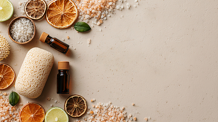 JPG 편집이미지 조각 재료 자연 프레임 건강 관리 공간 마사지 힐링 향기 아로마 소금 라임 테라피 편집실사 AI포토 AI콘텐츠 과일 뷰티 CG 생태계 냄새 파일형식