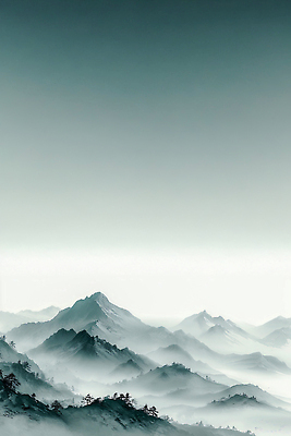 자연요소 컨셉 날씨 노을 야간 생태계 파일형식 AI콘텐츠 산 하늘 풍경 자연 지역 모양 초원 지형 숲 바람 안개 대기 일출 일몰 분위기 저녁 JPG AI일러스트 일러스트