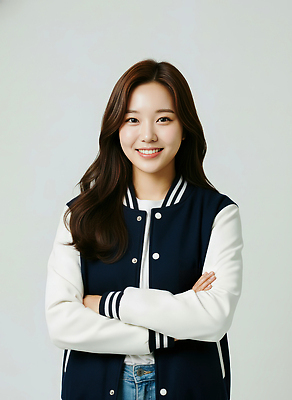 JPG 편집이미지 학생 대학생 백그라운드 미소 웃음 소녀 소년 머리 카메라 팔짱 단순화된 스타일 편집실사 AI인물포토 AI콘텐츠 여자 남자 어린이 모션 표정 신체부위 전자제품 CG 파일형식 AI포토