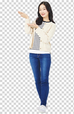 편집이미지 손 여자 패션 포즈 백그라운드 미소 일상 회색 청바지 투명 스웨터 보여주기 PNG 스타일 컬러 상의 바지 모션 표정 사람 라이프 신체부위 파일형식