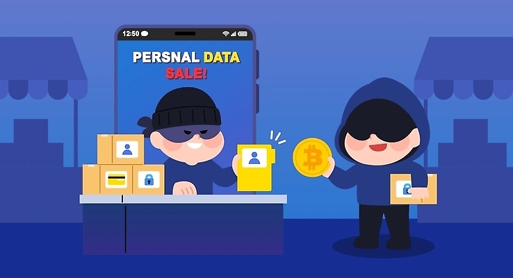 돈 안전 쇼핑 정보 도시 재산 파일형식 벡터 유출 판매 시장 상자 거래 범죄 사람 도심 보안 해킹 구매 가상화폐 서비스 고객 상점 일러스트 국내일러스트 AI파일 정보유출 개인정보