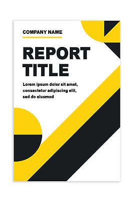템플릿 컬러 비즈니스 파일형식 벡터 백그라운드 디자인 회사 이름 제목 보고서 흰색 검은색 노란색 선 모양 구성 이미지템플릿 AI파일 표지디자인 표지 북커버