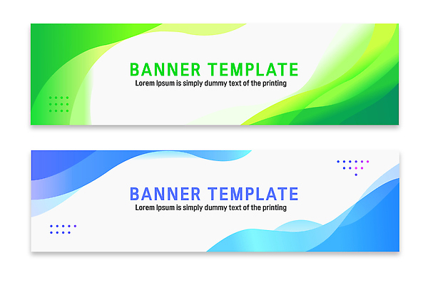 템플릿 디자인 배너 배너템플릿 가로배너 선 컬러 하늘색 텍스트 그래픽 초록색 파란색 공간 흰색 표기 배너세트 AI파일 가로 세트 기록 파일형식 벡터