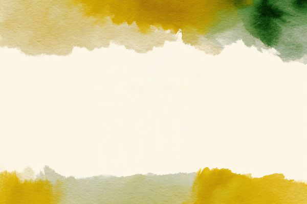 JPG 예술 컬러 백그라운드 일러스트 부분 자연 수채화 초록색 노란색 물감 도구 표현 중앙 준비 그림 파스텔 채색 창작 국내일러스트 AI일러스트 AI콘텐츠 학용품 미술 미술도구 생태계 파일형식