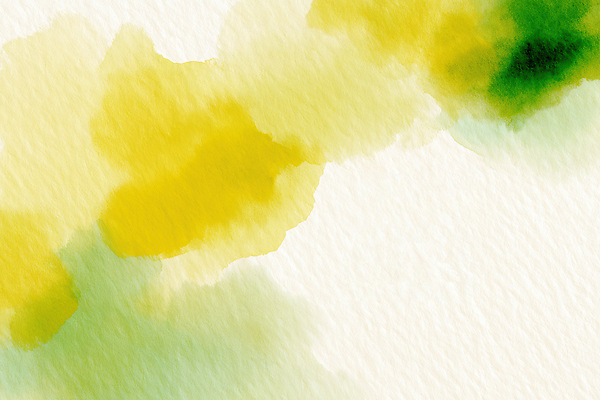 JPG 모양 디자인 감정 예술 컬러 백그라운드 일러스트 수채화 초록색 노란색 물감 표현 그림 작품 부드러움 색채 창의성 국내일러스트 AI일러스트 AI콘텐츠 미술 미술도구 감각 파일형식