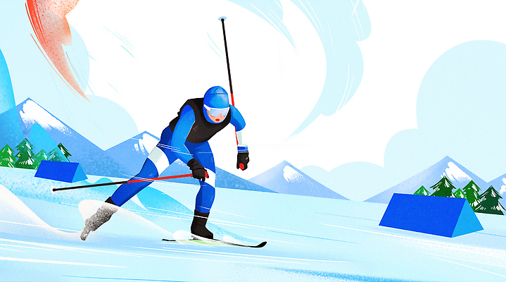 식물 계절 감정 올림픽 컨셉 스키 겨울스포츠 운동선수 건강 연도 파일형식 겨울 모션 사람 스키타기 스포츠 눈덮임 산 나무 풍경 즐거움 운동 이미지 날씨 스키선수 그래픽 일러스트 국내일러스트 PSD 2026년 국가대표 동계올림픽