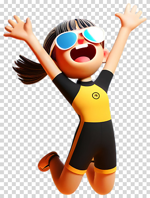편집이미지 수영복 행복 어린이 스포츠 모션 해변 야외 여름 선글라스 달리기 햇빛 기쁨 즐거움 PNG 놀기 옷 계절 감정 안경 바다 사람 태양 파일형식