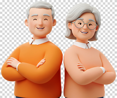 편집이미지 캐릭터 부부 여자 남자 행복 포즈 상의 가족 사랑 웃음 여러명 친구 연령 스웨터 PNG 존경 커플 옷 감정 다수 관계 표정 사람 파일형식