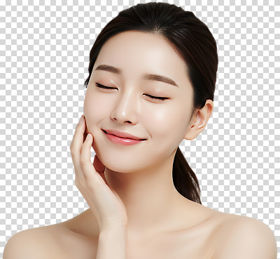 감정 컨셉 표정 사람 신체부위 뷰티 파일형식 여자 미소 얼굴 손 피부 뷰티풀 헤어스타일 화장 스킨케어 청순 행복 편집이미지 PNG