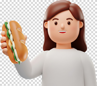 편집이미지 캐릭터 손 디자인 음식 백그라운드 미소 사람 햄버거 표현 투명 그리기 즐거움 PNG 감정 모션 패스트푸드 표정 신체부위 파일형식