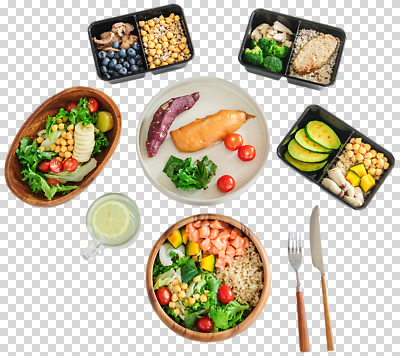 편집이미지 식기 접시 포크 채소 과일 식탁 식사 닭고기 샐러드 견과류 브로콜리 고구마 건강식 PNG 퀴노아 할라피뇨 음식 고추 탁자 곡류 뿌리채소 육류 파일형식