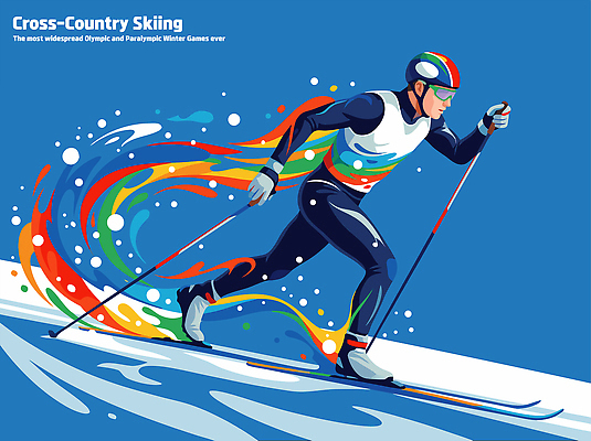 옷 계절 스포츠 올림픽 컨셉 무늬 스키 겨울스포츠 건강 파일형식 벡터 크로스컨트리 줄무늬 경기 운동선수 모션 스키장 연습 스키복 운동 겨울 경쟁 협력 국내일러스트 일러스트 AI파일 동계올림픽 역동적