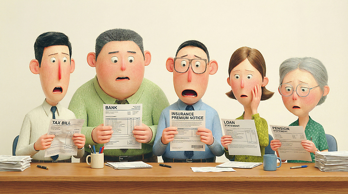 감정 가구 다수 컨셉 관계 말하기 사람 금융 경제 파일형식 재정 문서 걱정 여러명 탁자 세금 보험 대출 연금 생활 문제 가족 표정 문제해결 토론 대화 분석 국내일러스트 JPG 일러스트 이슈