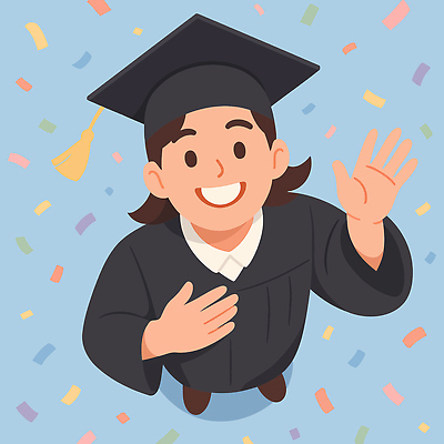 모자_잡화 옷 감정 종이 컨셉 졸업 관계 표정 이벤트 인사 오브젝트 파일형식 벡터 졸업식 학사모 손인사 축하 기념품 색종이 기쁨 학생 교복 기념일 성공 성격 기념사진 웃음 친구 가족 하늘 AI파일 국내일러스트 일러스트