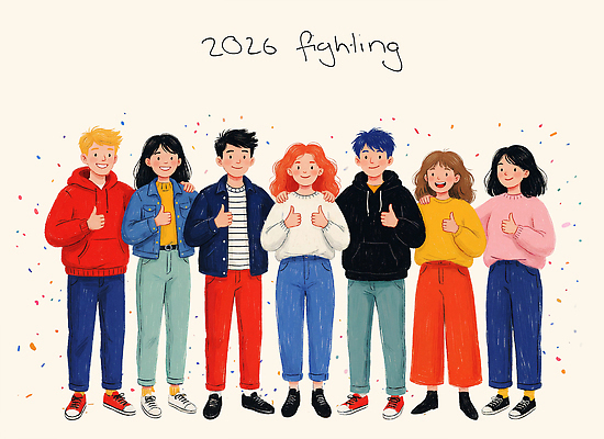 손 감정 관계 표정 사람 연도 파일형식 2026년 모임 기쁨 웃음 손가락 컬러 옷 행복 그룹 친구 청소년 모션 긍정적 응원 문화 국내일러스트 PSD 일러스트