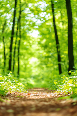 JPG 나무 편집이미지 도로 길 자연 나뭇잎 풍경 초록색 햇빛 소풍 걷기 흙 산책로 숲 생태계 편집실사 AI포토 AI콘텐츠 식물 컬러 잎 교통시설 모션 태양 야외활동 CG 파일형식