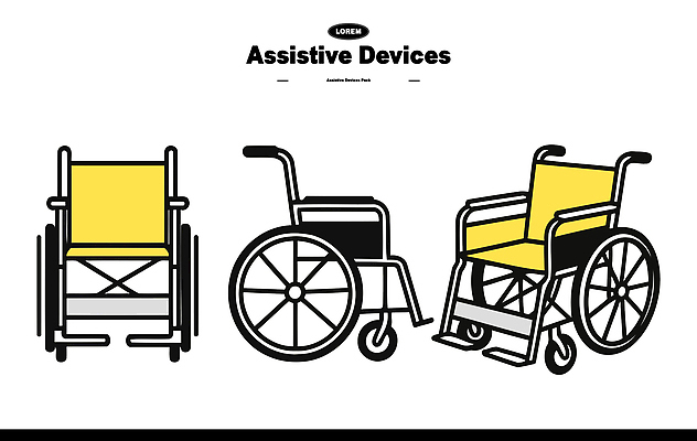 교통 의학 기구 수상스포츠 의료용품 오브젝트 시설 장애 파일형식 벡터 휠체어 보조기구 교통수단 재활기구 디자인 장애인 편의시설 건강 생활용품 치료 안전 조정 기능 지원 인프라 예방 일러스트 국내일러스트 AI파일
