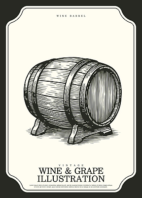 나무 디자인 음료 예술 농업 일러스트 재료 포도 잔 통 목재 와인 빈티지 항아리 제조 그림 발효 손그림 스타일 국내일러스트 AI파일 식물 식기 산업 컨셉 과일 주류 도자기 파일형식 벡터
