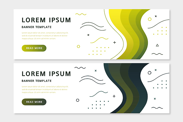 템플릿 배너 무늬 가로 세트 파일형식 벡터 디자인 컬러 그래픽 스타일 웹디자인 알림 세로 텍스트 심플 배너템플릿 AI파일 배너세트 가로배너 추상