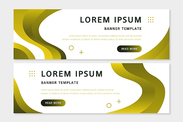 템플릿 배너 선 무늬 가로 세트 파일형식 벡터 디자인 컬러 모양 곡선 관심 그래픽 구성 단순화된 조화 배너템플릿 AI파일 배너세트 가로배너 추상