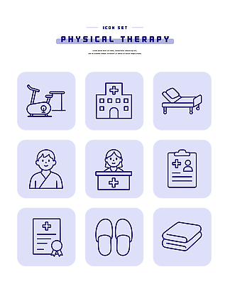 아이콘 신발 컨셉 의학 건강 치료 위생용품 바이크 진료 의료진 치료사 파일형식 벡터 물리치료 자전거 병원 환자 간호사 진단서 슬리퍼 수건 운동 회복 물리치료사 라인아이콘 AI파일 국내일러스트 2D아이콘