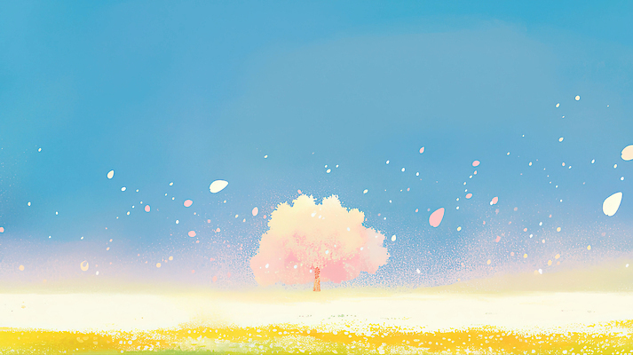 JPG 나무 꽃잎 컬러 일러스트 자연 하늘 바람 형상 미소 풍경 잔디 초원 평화 봄풍경 봄 공간 벚꽃 머리핀 그림 뷰티풀 풍경화 국내일러스트 AI일러스트 AI콘텐츠 자연요소 식물 계절 꽃 컨셉 장신구 날씨 표정 생태계 파일형식