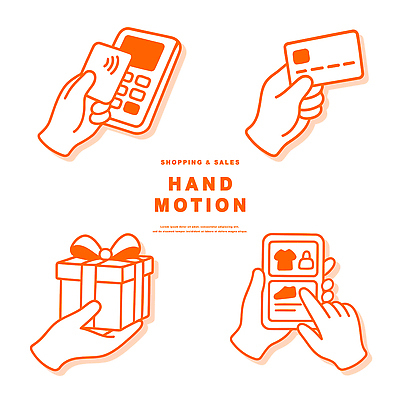 선 모션 모바일 금융 쇼핑 파일형식 벡터 세일 손짓 결제 선물 상자 어플리케이션 소비 구매 상품 전자상거래 쇼핑몰 핀테크 상점 AI파일 일러스트 국내일러스트 라인아트
