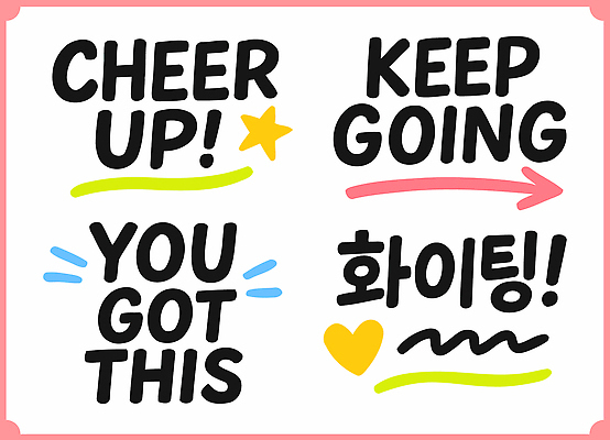 감정 다수 컨셉 모션 사람 파일형식 벡터 응원 긍정 메시지 격려 힘 기운 디자인 컬러 여러명 긍정적 말_게임 소통 감동 즐거움 희망 지원 일러스트 국내일러스트 AI파일 낙서