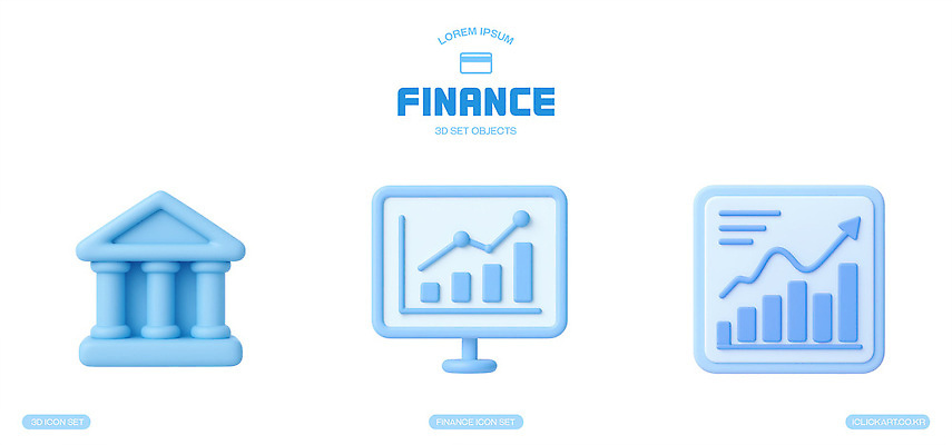 건축물 컬러 금융 경제 3D 사무용품 파일형식 그래픽 건물 스크린 서류판 디자인 파란색 세트 자료 통계 금융업 PSD 편집이미지 편집3D