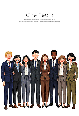 옷 여자 남자 다수 회사 비즈니스 모션 표정 사람 직장인 파일형식 협력 정장 그룹 팔짱 직장 여러명 미소 화합 관계 이벤트 모임 일러스트 국내일러스트 PSD 비즈니스우먼 비즈니스맨