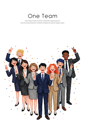 손 옷 여자 남자 감정 다수 컨셉 회사 비즈니스 관계 표정 사람 직장인 파일형식 협력 그룹 정장 웃음 포즈 즐거움 사무실 이벤트 직장 소통 동료 여러명 손가락 기념 축하 분위기 일러스트 국내일러스트 PSD 비즈니스우먼 비즈니스맨