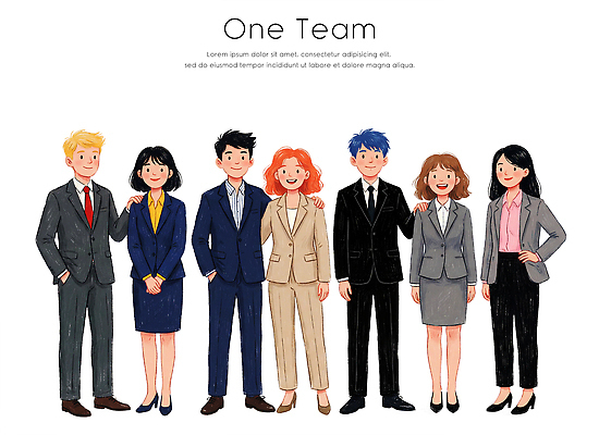 옷 여자 남자 다수 비즈니스 관계 모션 사람 직장인 파일형식 협력 사무실 유대감 여러명 정장 표정 작업 회의 전문 직원 동료 서기 나란히 일러스트 국내일러스트 PSD 비즈니스우먼 비즈니스맨