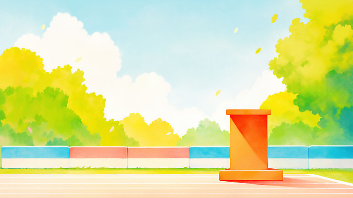 식물 계절 건축 컬러 스포츠시설 건강 사람 태양 공간 체육 생태계 대회 파일형식 운동장 기둥 나무 하늘 스포츠 야외 운동 파란색 자연 풍경 여름 햇빛 조용 대기 모션 백그라운드 어린이 국내일러스트 JPG 일러스트 체육대회