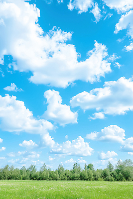 JPG 나무 식물 구름 편집이미지 자연 하늘 날씨 풍경 초원 여름 햇빛 환경 봄 숲 흰구름 오후 경관 편집실사 AI포토 AI콘텐츠 자연요소 계절 태양 CG 생태계 파일형식 구름_자연