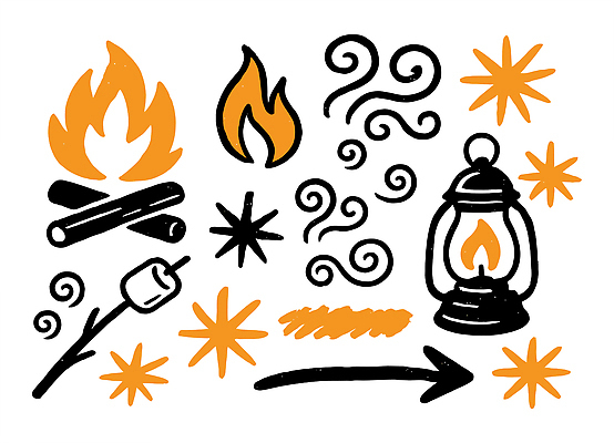 자연요소 식물 다수 컨셉 관계 놀이 불 레저 조명 사람 트래킹 생태계 파일형식 벡터 모닥불 랜턴 캠핑 여러명 모션 요리 별 자연 이야기 나무 바퀴 불꽃 연기 만남 게임 먹이 친구 가족 낙서 국내일러스트 일러스트 AI파일 등산 아웃도어