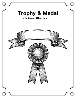 컨셉 미술 최고 상_우승 상_상패 파일형식 벡터 트로피 메달 빈티지 리본 성공 우승 상징 디자인 그림 선물 대회 인증 축하 기념 수상_상을받음 작품 국내일러스트 일러스트 AI파일