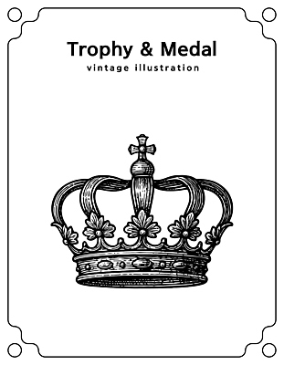 컨셉 촬영기법 상_우승 상_상패 파일형식 벡터 트로피 메달 왕관 빈티지 디자인 상징 예술 그림 장식 백그라운드 흑백 뷰티풀 전통 문화 경쟁 국내일러스트 일러스트 AI파일