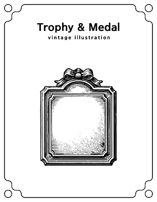 컨셉 촬영기법 상_상패 파일형식 벡터 메달 빈티지 프레임 그림 디자인 전시 클래식 장식 도안 백그라운드 흑백 수상_상을받음 기념 예술 스타일 역사 국내일러스트 일러스트 AI파일