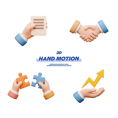 컨셉 모션 신체부위 3D 디지털합성 파일형식 손 디자인 그래픽 포즈 표현 흔들림 획득 연결 퍼즐 변화 손짓 편집3D 편집이미지 PSD 비즈니스