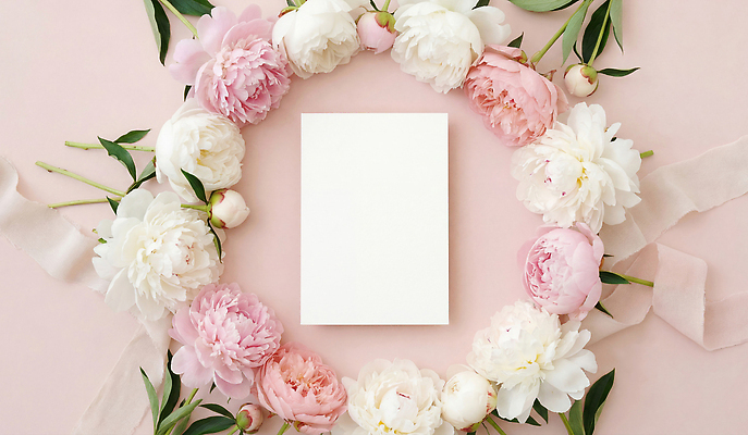 JPG 편집이미지 손글씨 디자인 꽃 리본 분홍색 꽃다발 결혼 백그라운드 자연 탁자 결혼식 발렌타인데이 장식 카드 생일 조화 작약 피어싱 편집실사 AI포토 AI콘텐츠 식물 기념일 컬러 가구 장신구 데이이벤트 이벤트 CG 생태계 파일형식