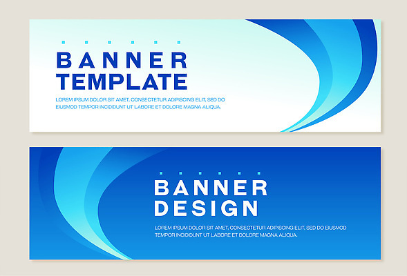 템플릿 배너 컬러 가로 세트 파일형식 벡터 디자인 파란색 흰색 그래픽 스타일 장면 백그라운드 알림 디지털 AI파일 배너템플릿 가로배너 배너세트