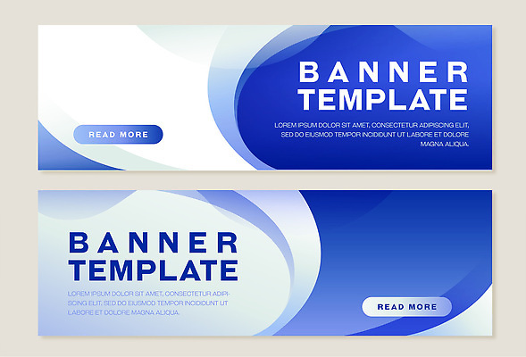 도형 템플릿 배너 가로 세트 파일형식 벡터 홈페이지 디자인 그래픽 알림 온라인 마케팅 사용자 텍스트 컬러 배열 크기 직사각형 모양 AI파일 배너템플릿 가로배너 배너세트