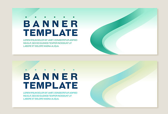 템플릿 배너 선 컬러 가로 세트 파일형식 벡터 디자인 백그라운드 곡선 그라데이션 초록색 파란색 웹디자인 마케팅 그래픽 AI파일 배너템플릿 가로배너 배너세트