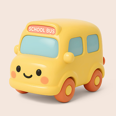 교육 육상교통 컬러 버스 대중교통 표정 사람 장난감 3D 파일형식 스쿨버스 학교 주황색 노란색 자동차 어린이 웃음 디자인 놀이 아기 장난감자동차 입체 편집3D PSD 편집이미지 오브젝트 신학기