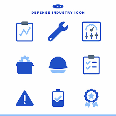 아이콘 문자 산업 도구 파일형식 벡터 방위산업 기호 도형 점검 안전 목록 작업 기계 공구 배열 디자인 그래픽 2D아이콘 AI파일