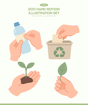 식물 모션 재질 취미 신체부위 환경 선거 친환경 생태계 병_담는 파일형식 벡터 재활용 페트병 손 투표 자연 성장 플라스틱 흙 씨앗 원예 손짓 쓰레기 쓰레기통 에코 국내일러스트 일러스트 AI파일